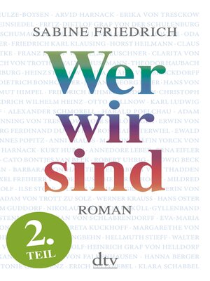 cover image of Wer wir sind (2) Roman. Zweiter Teil